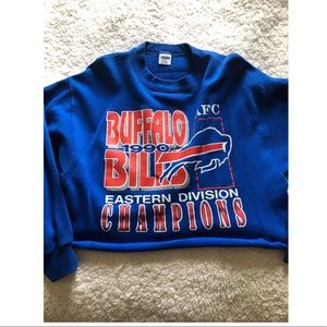 Buffalo Bills Cropped Crewneck